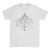 Chakras Spiritual Meditation Zen Om Buddhism Energy  Unisexs T Shirts  Leisure Tees Short Sleeve Crewneck TShirt