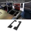 Carbon Fiber Gear Shift Cup Holder Side Panel Trim For Dodge Ram 1500 2010-2012