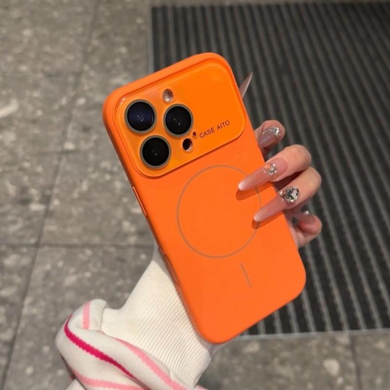 Luxury Liquid Magnetic for Magsafe Crystal Lens Case for iPhone 17 Pro Max  Air 16 15 14 13 12 Wireless Charge Soft Smooth Cover