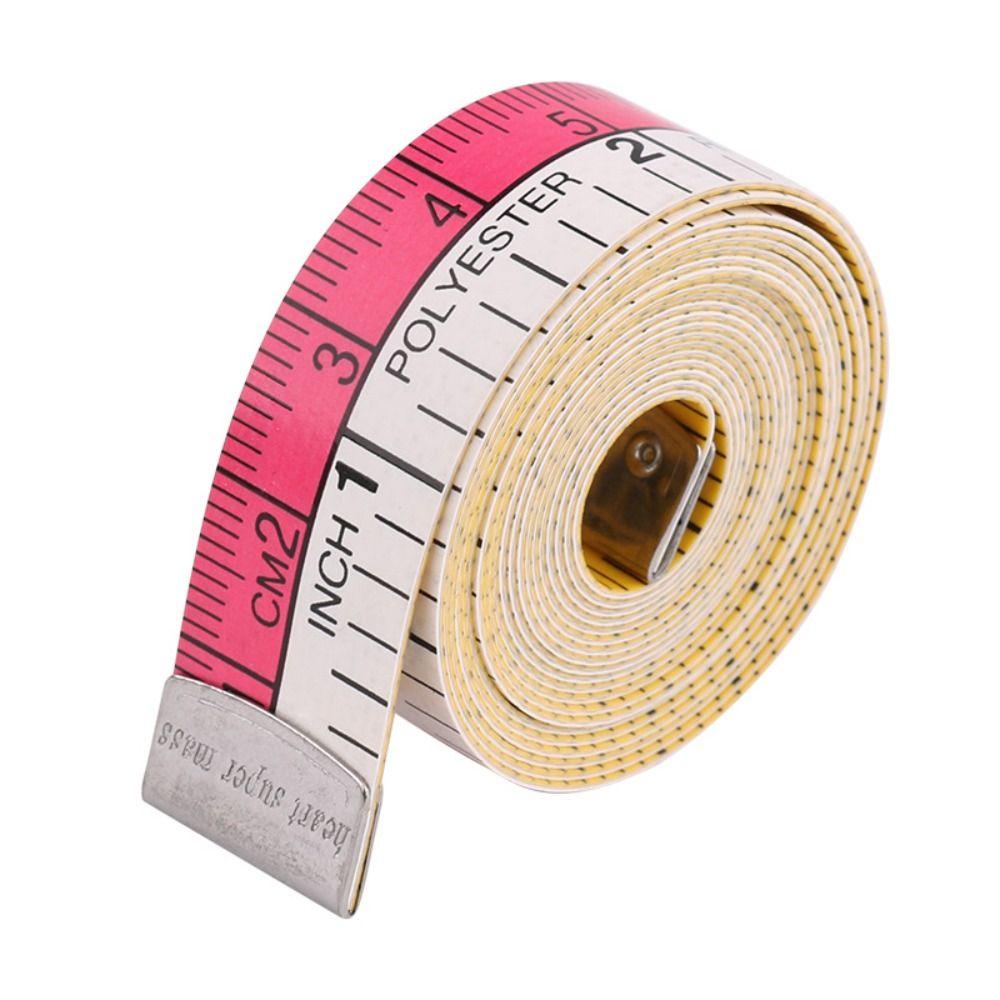 Double-Sided Markings Body Measuring Ruler 150cm Flat Ruler for Sewing and Body Measurements