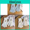 Winter Knit Touchscreen Gloves For Women With Fuzzy Wool Material For Cold Weather