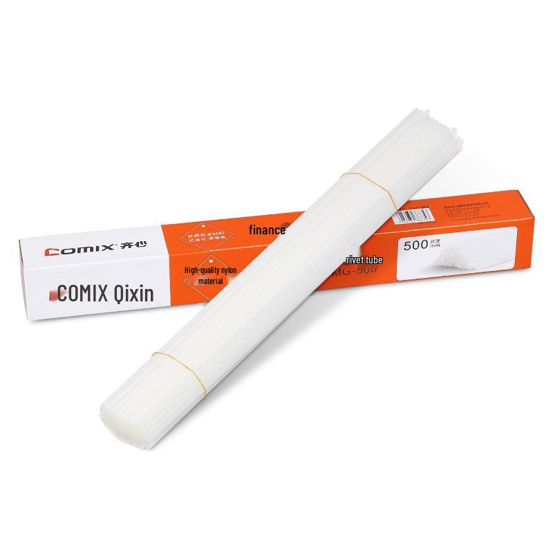 

Qixin MG-500 Financial Rivet Tube Binder прозорий білий колір