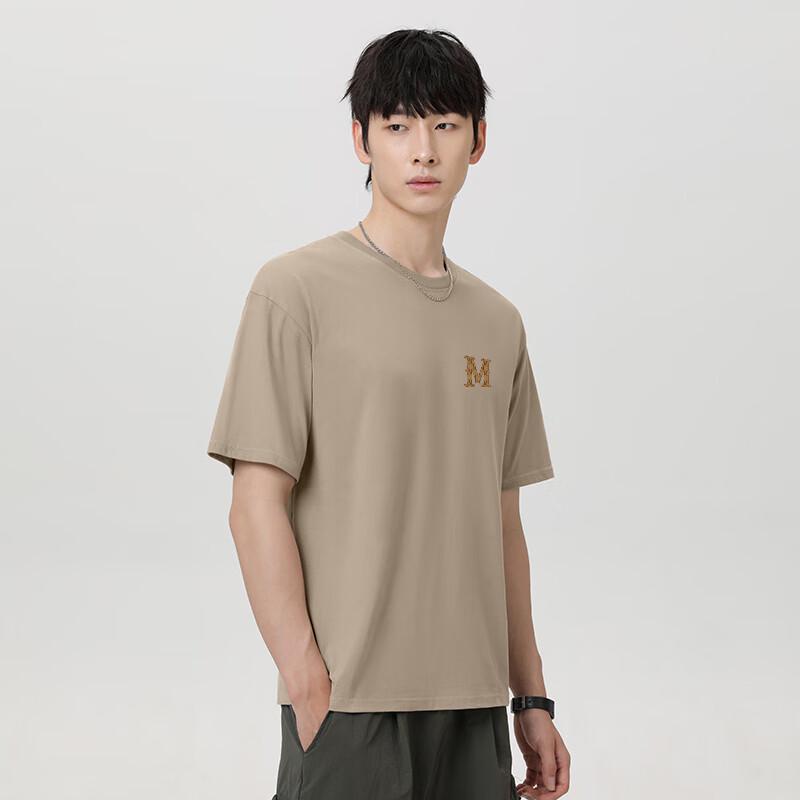 Mark Fairwhale Men's Heavyweight Pure Cotton Loose Fit Short Sleeve T-Shirt