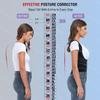 Langlebiger und sicherer Haltungskorrektor für Damen und Herren, verstellbarer Schulterstrecker, Vollrücken-Lendenwirbelstützgürtel, Schmerzlinderung im unteren Rücken