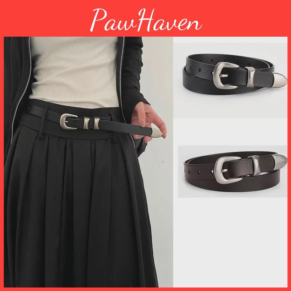 Four Seasons Highend Womens Versatile French Decorative Jeans Belt