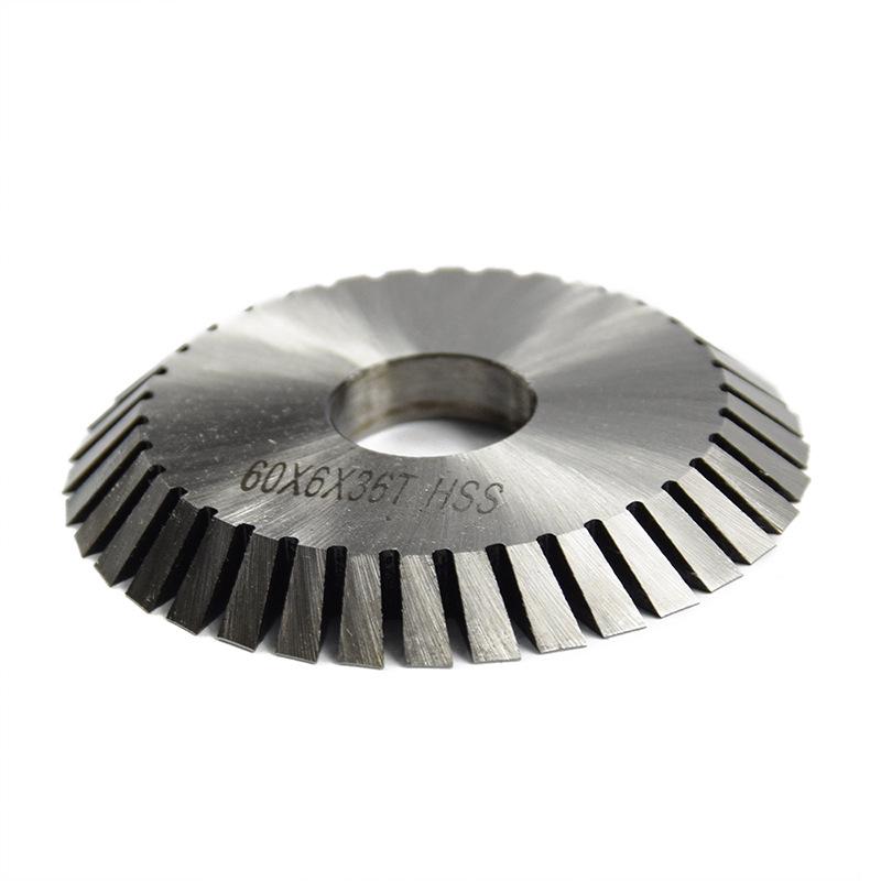High Speed Steel Diamete 60mm Circular Saw Blade Key Cutting Machine Saw Blade 36 Teeth Key Machine
