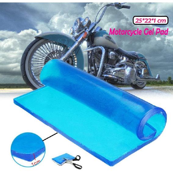 Motorcycle Seat Gel Pad Seat Cushion Shock Absorption Mats Reduce Fatigue Comfortable Soft Gel Pad Cool DIY Seat Pad Motorcycle Seat Foam Car Office