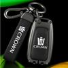NextBlue Crown 220 Series Compatible Key Zinc Alloy Keychain with Logo Full Protection Case, Sticker, (Black) [Used]