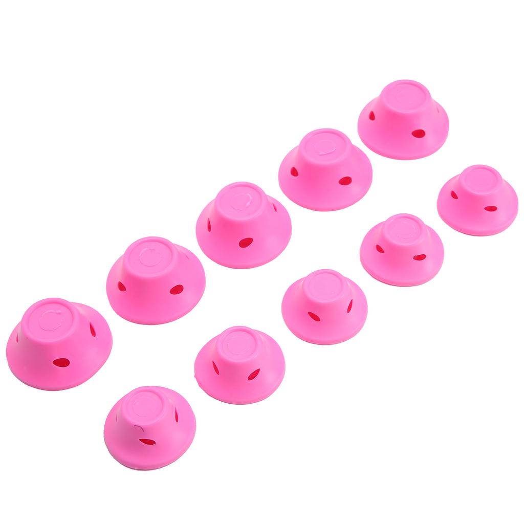 Lockenwickler Ohne Hitze Gummi Rosa Ohne Klemmen Lockenwickler Styling Wellenfrisur Werkzeug