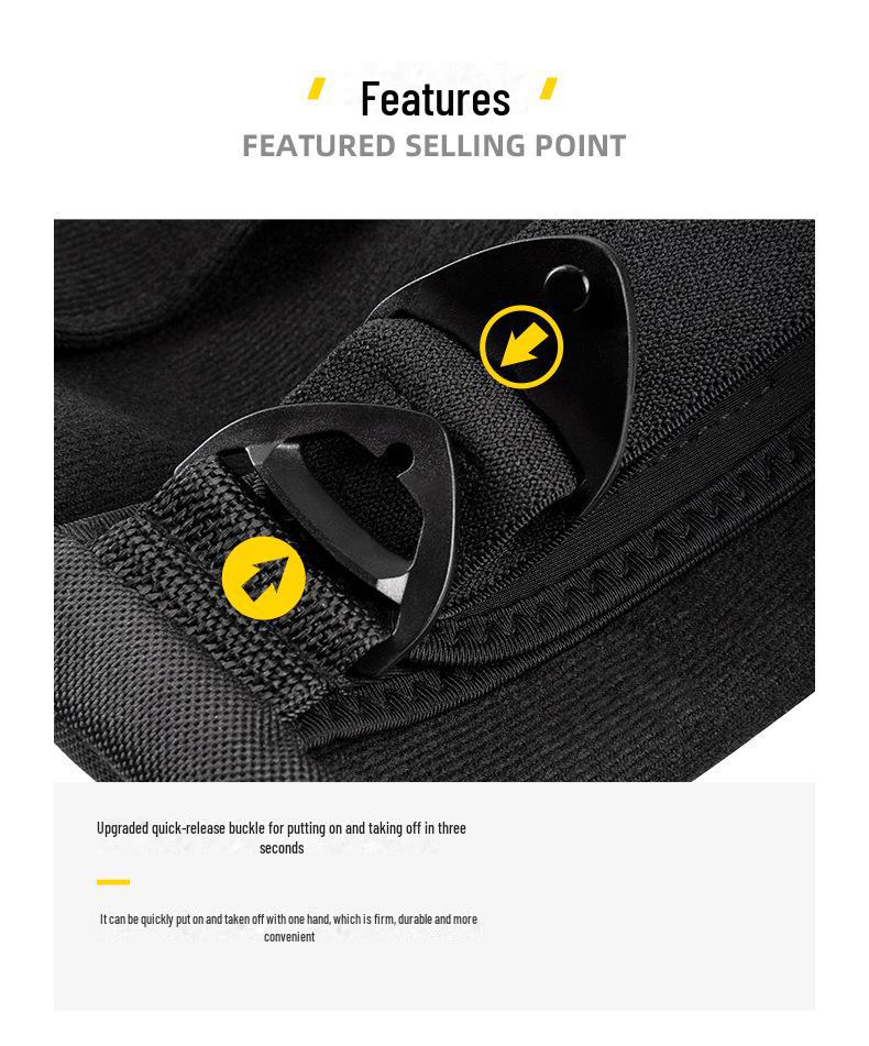 Offroad-Motorradschutzausrüstung: Schnellverschluss Knie- und Ellbogenschützer für Outdoor-Sportarten