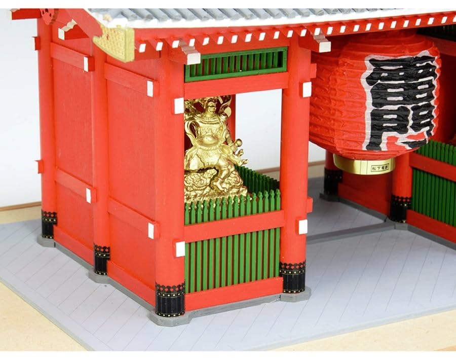 Woody Joe Kaminarimon Wooden Model Assembly Kit 1/50 (Building)