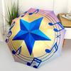 1pc Music Star Umbrella with Plastic Handle,Compact & Stylish,Suitable for All Seasons Ptys26030