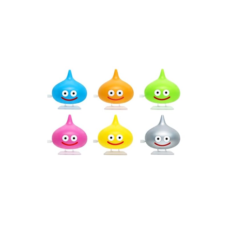 SQUARE ENIX Dragon Quest Run! Slime Collection ABS & MABS & POM Trading Figures (Box of 6)