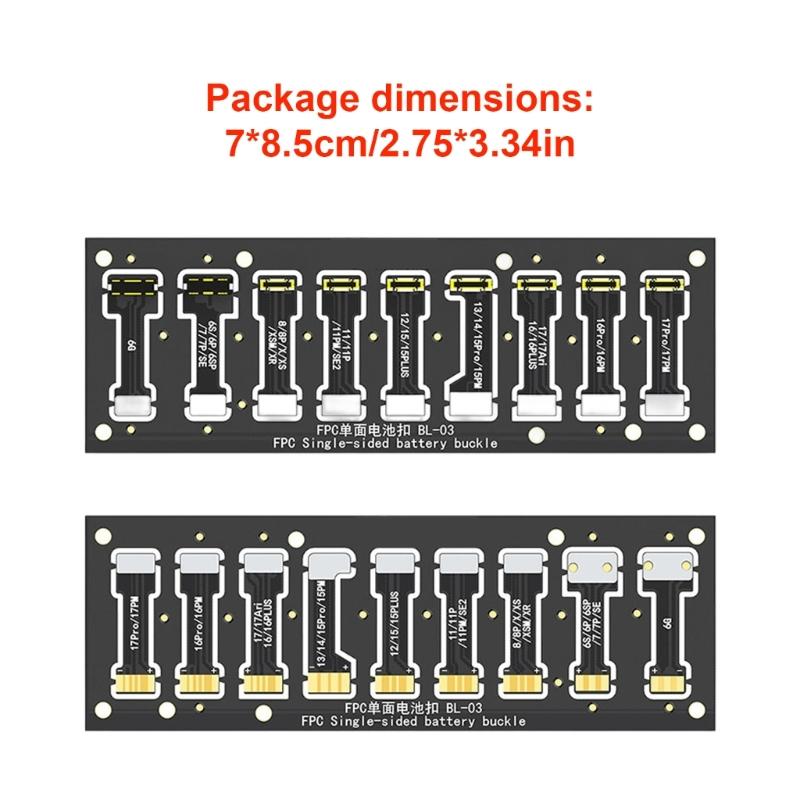 Battery Cable Battery Socket Replacement Part FPC Texture Suitable for Phone Precise Fit and Reliable Performances