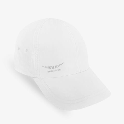 DEUXFISHING Woven Marathon Running Cap White - Mcap_05