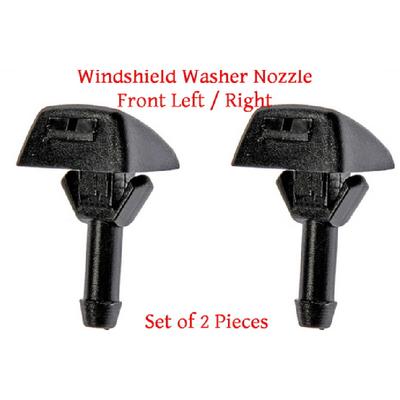 2 Pcs Windshield Washer Nozzle Front L/R Fits: Volvo C S V XC 1998-2014