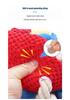 Interactive Dog Plush Parrot Chew Toy with Rope Knot and Sound, Bite-Resistant