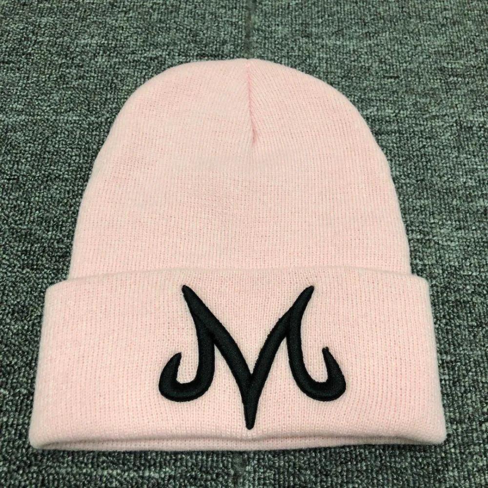 New Dragon Ball Buu Unisex Cotton Cartoon Embroidered Beanies Casual Hats Knitted Winter Hat Hard Hip Hop Skull Bonnet Hat
