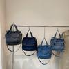 Capacity Large Denim Canvas Single Shoulder Crossbody Bag Casual Fashion Handbag