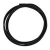 Rebower Silicone Fiberglass Sleeve Insulated Cable Protection Tube for High Temperature Applications 3M 4mm Black