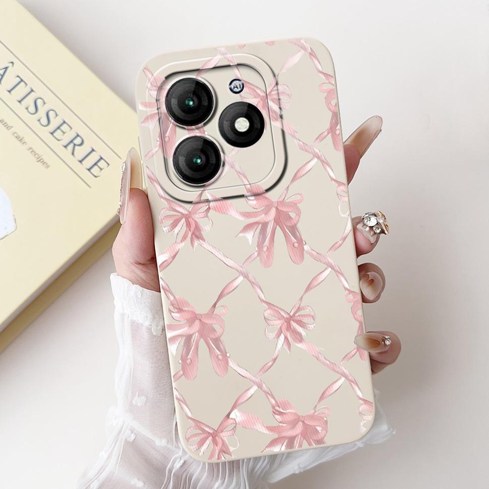 For ITEL A70 Case A665L Luxury Panda Painted Cover Silicone Soft TPU Phone Case For ITEL  A 70 80 A70 A80 ShockProof Back Cover