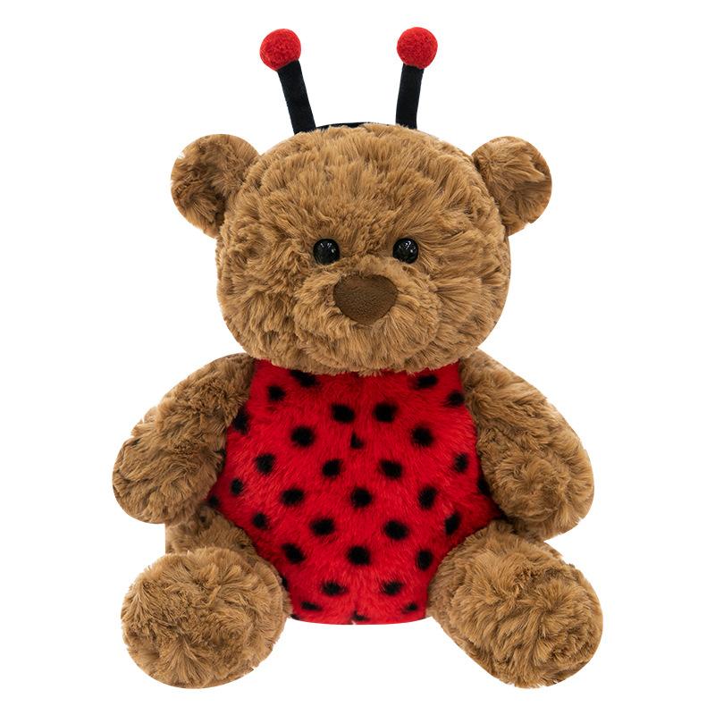 Cute Bee Teddy Bear Plush Toy Rag Doll Bear Doll Children's Gift Doll