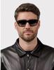 DTX459 Unisex Handmade Acetate Square Frame Sunglasses for Vacation & Party Sun Protection.