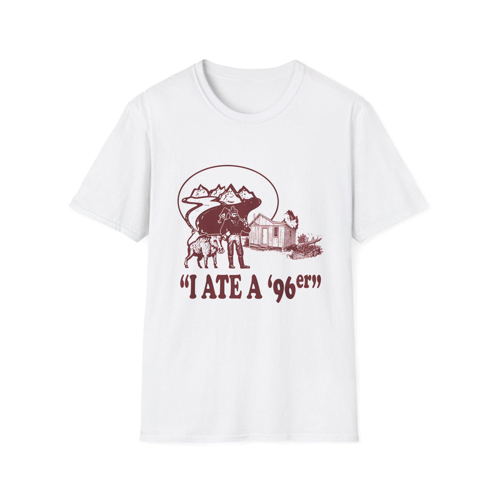 I Ate a 96er - The Great Outdoors Vintage 80s movie John Candy Unisex T-Shirt 4XL