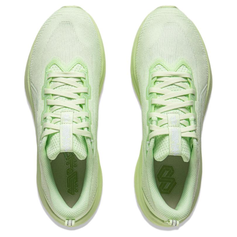 Li Ning Red Rabbit 8 Body Measurement Examination Marathon Training Professional Running Shoes Women Sneakers Green ARPV004-16