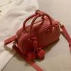 Sweet Lovely Pink Handbag Women Pebbled Leather Small Capacity Shoulder Bag Ladies Fashion Casual Versatile Crossbody Bags 2025