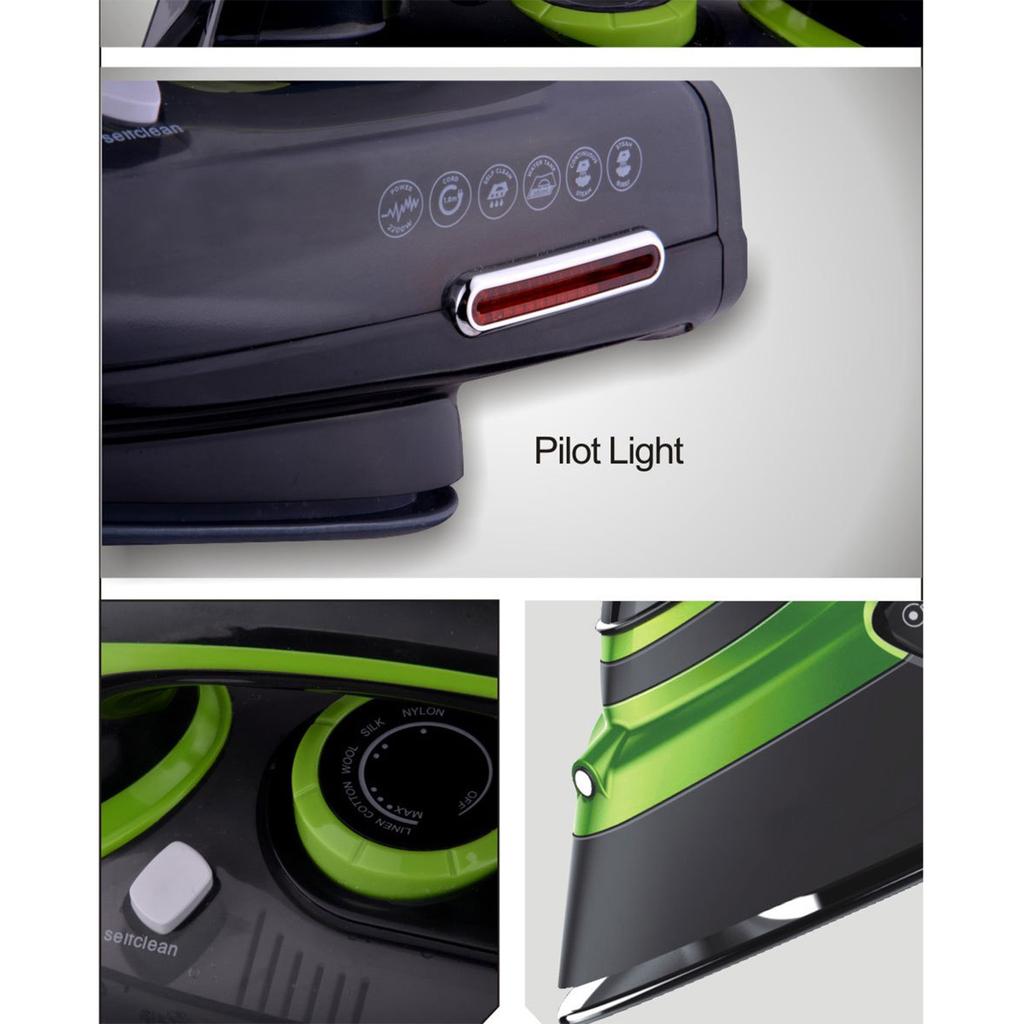 Electric Iron Household Handheld Steam Iron Wet and Dry Dual-use 2000w High Power Fast Wrinkle Removal