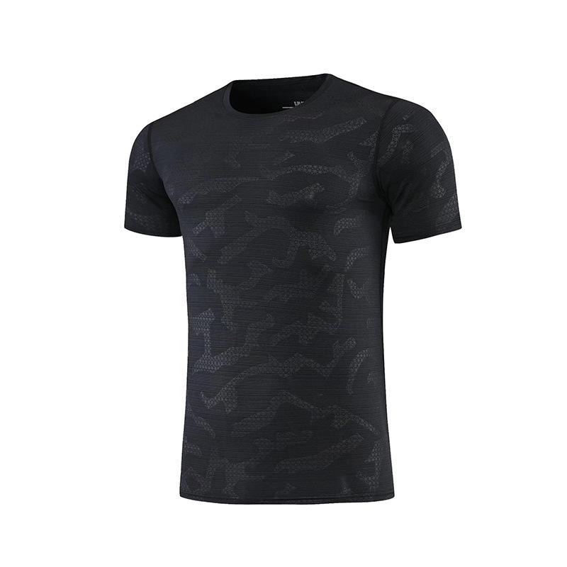 2023 Quick-Dry Men's Silk Sport T-Shirt for Fitness and Running