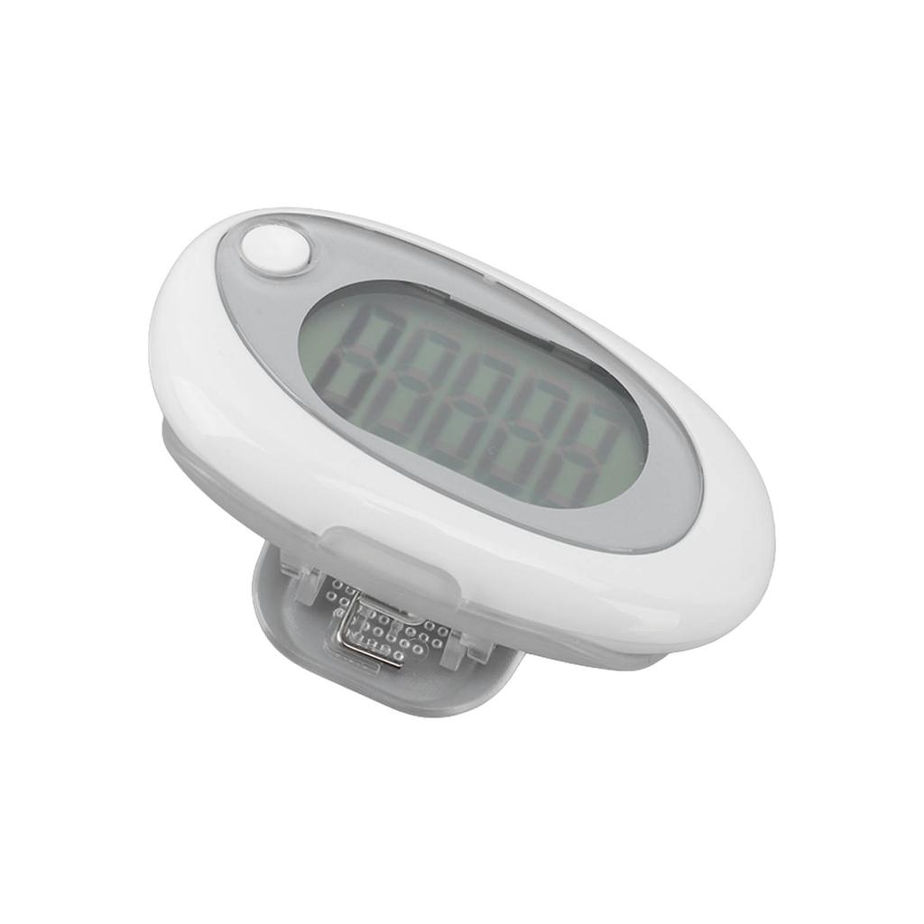 3D Pedometer Simple Step Counter with Clip Lanyard Accurate Quiet Compact Step Tracker for Walking