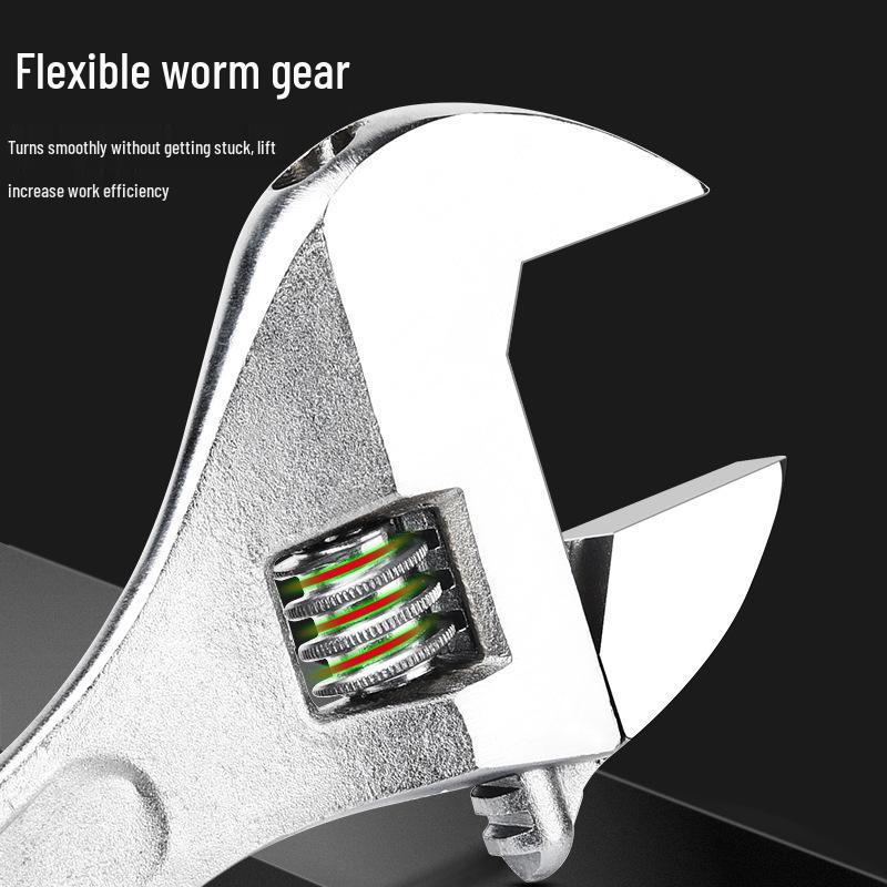 Universal Multifunctional Adjustable Wrench Set - Large Opening and Small Wrench Included