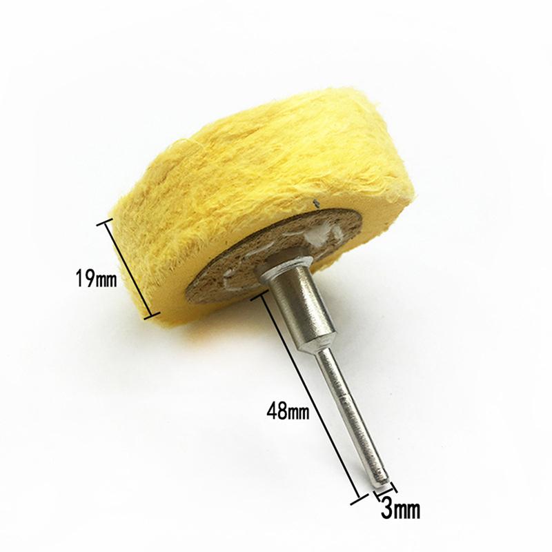 50Mm Polishing Wheel Cloth Buffing Wheel Gold Silver Jewelry Mirror Polish Pad For Grinder Power Tool Accessories