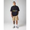 Bílé tričko Fuck The Police grafický potisk ležérní streetwearový top pro muže a ženy