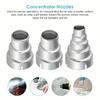 9 PCS hot air gun nozzle stainless steel universal nozzle accessories, precision nozzle accessories for welding tools