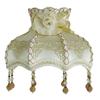 European Style Lampshade Home Decor Retro Light Lamp Cover European Vintage High-End Cloth Art Bead Lace Lampshade