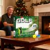 Calendrier de l'Avent de Noël Golf 24 Jours Accessoires de Sports de Balle Calendrier de l'Avent Sportif Pour Passionnés Joueurs Collectionneurs