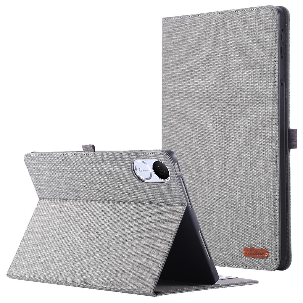For Honor Tablet GT/Pad V9 Leather Case Card Holder Cloth Texture Tablet Stand Cover