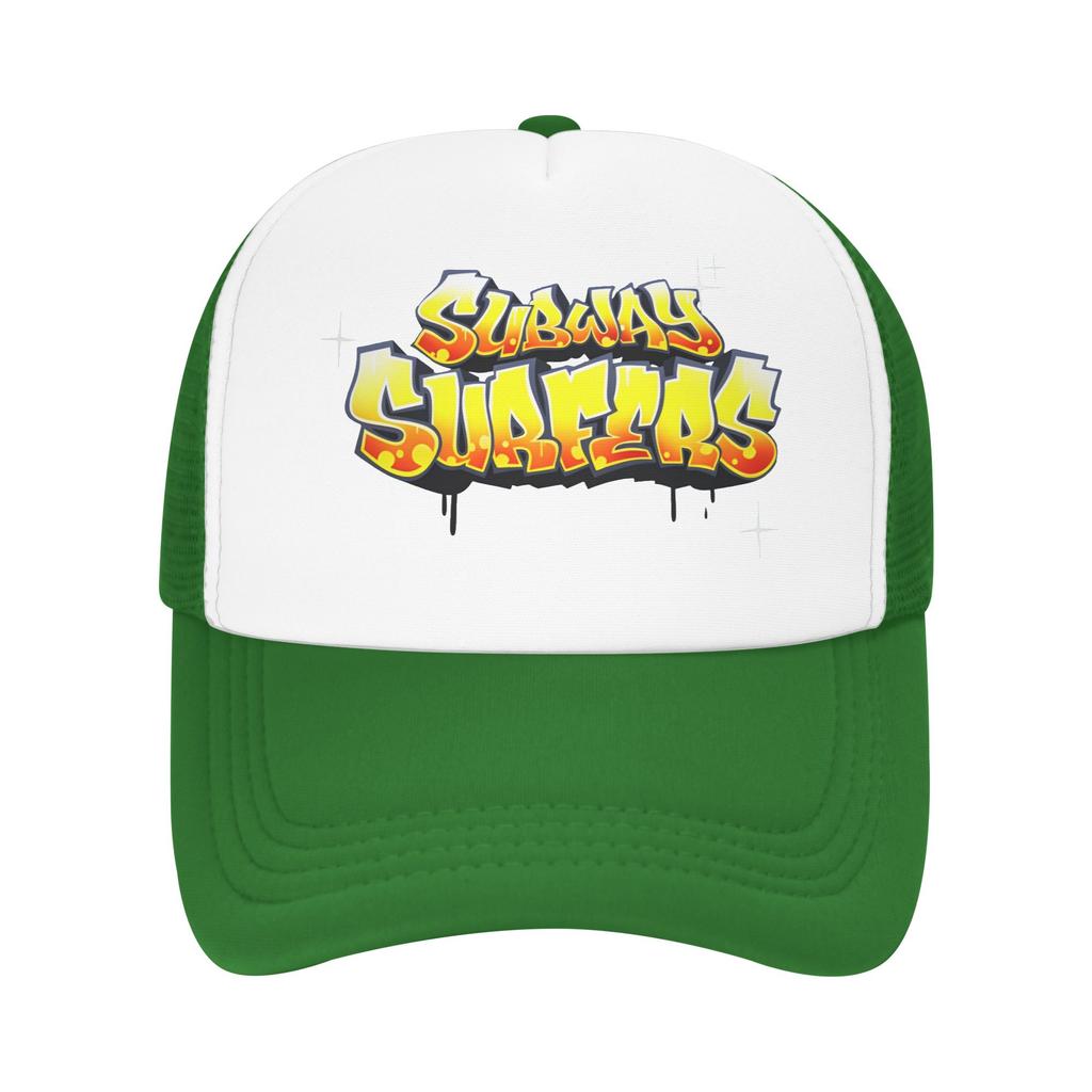 Summer Sun Hats Subway Surfers Logo Baseball Cap Sun Game Wholesale Custom Logo Trucker Hat WoUnisex Unisex Hippie Baseball Caps