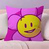 BFDI Battle for DDream Island  Pillow Cover for Bedroom Room and Living Room Sofa Decorative Cushion Cover