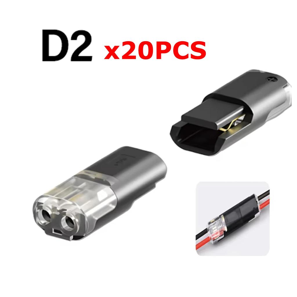 Waterproof Plug Wire Connector 2 Pin Way Cable Plug Car Electric Wire Snap Connectors Strip Terminal Connection Wholesale