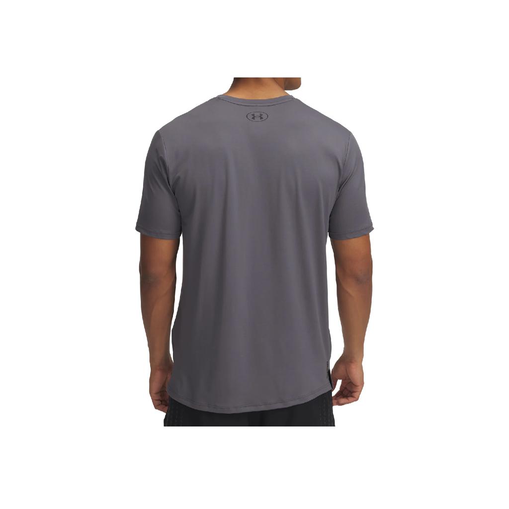 Under Armour Vanish Energy Breathable Sports Comfortable Fashion Short Sleeve T-Shirt Men Tops Rhino-Gray 1389136-025