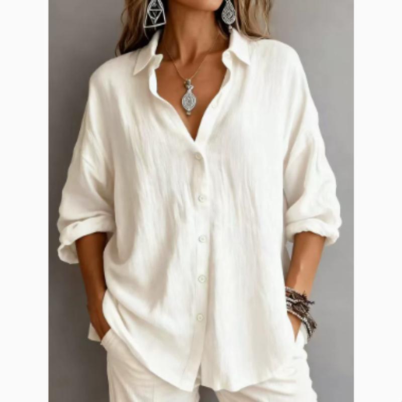 Fantastisk og Elegant Retningsbestemt Cardigan med Lange Ærmer og en Alsidig Turtleneck, Plus-size Dame Skjorte