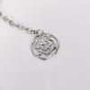 Rose Flower Waist Chain Adjustable Skirt Decoration Belt Fashion Flower Chain Belt  Women
