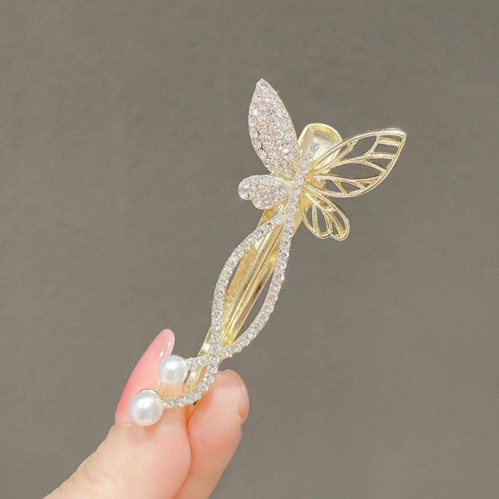 Korean Style Elegant Butterfly Hair Clips for Women Girls Fashion Hair Accessories