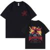 Eddie Munson The Demogorgon T-shirt Cannibal Flower Monster Graphic T-shirts Unisex Women Vintage Oversized T Shirts Short Sleeve