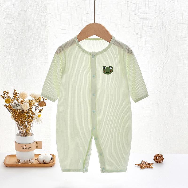 

Newborn Long Sleeve Modal Romper - Summer Breathable & Comfortable 90cm
