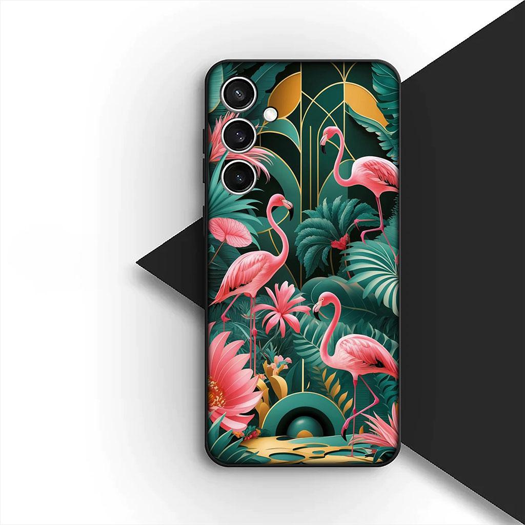 Flamingo Phone Cover Soft Case for Huawei P30 P20 Mate 20 Lite Pro Y7 Y6P Y7A 2019 Nova 5T 3I Casing